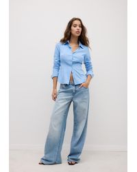 Stradivarius - Camicia Basic Fitted - Lyst
