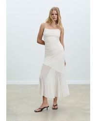 Stradivarius - Abito A Bretelle Lungo - Lyst