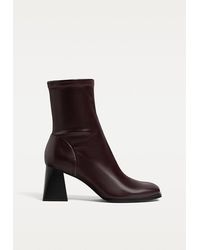 Stradivarius - Stivaletti Con Tacco Largo - Lyst