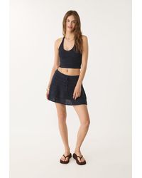Stradivarius - Top Halter - Lyst