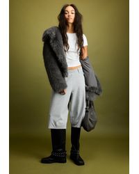 Stradivarius - Giubbotto Base Collo Alto Pelliccia Sintetica - Lyst