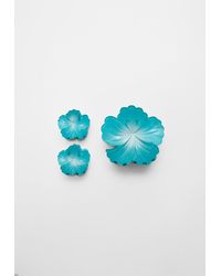 Stradivarius - Pack 3 Fermagli A Fiore - Lyst