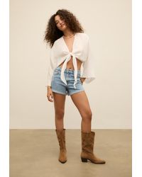 Stradivarius - D85 Shorts Mom Slim Fit - Lyst