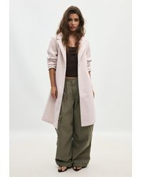 Stradivarius - Cappotto Basic Morbido - Lyst