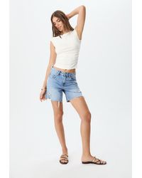 Stradivarius - D93 Short Denim Longline - Lyst