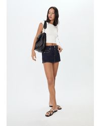 Stradivarius - Maglietta Con Schiena Scoperta - Lyst