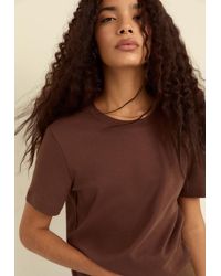Stradivarius - Maglietta Basic Regular Fit Heavy Weight - Lyst