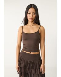 Stradivarius - Top Con Spalline - Lyst