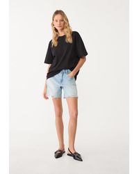 Stradivarius - Maglietta Basic Oversize Heavy Weight - Lyst