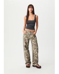 Stradivarius - Canotta Con Spalline E Scollo Quadrato - Lyst