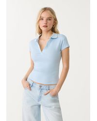 Stradivarius - Polo Basic - Lyst