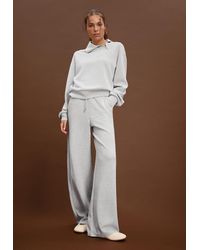 Stradivarius - Felpa Con Cerniera Laterale Morbida Al Tatto - Lyst