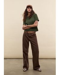 Stradivarius - Maglietta Basic Regular Fit Heavy Weight - Lyst