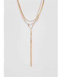 Stradivarius - Collana Lunga Multi Catena - Lyst