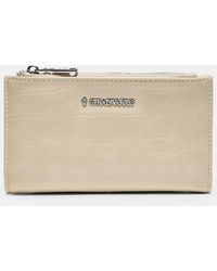 Stradivarius - Portamonete Basic Effetto Cocco - Lyst