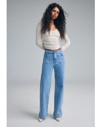 Stradivarius - D77 Jeans Minimal Con Tasche - Lyst