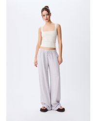 Stradivarius - Canotta Con Spalline E Scollo Quadrato - Lyst