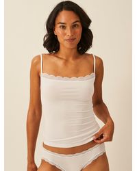 Stripe & Stare - Square Lace Cami - Lyst