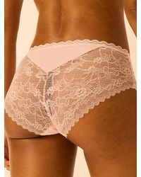 Stripe & Stare - Eco Lace High Rise Knicker - Lyst