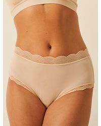 Stripe & Stare - Sand High-Rise Knicker Four Pack - Lyst