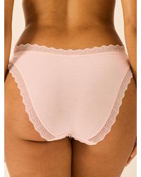Stripe & Stare - Zigzag Lace Original Knicker - Lyst