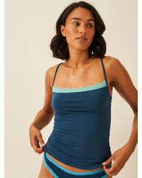 Stripe & Stare - Square Lace Cami - Lyst