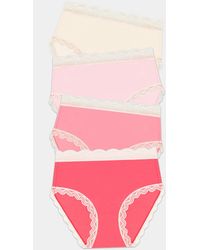 Stripe & Stare - High Rise Knicker Four Pack - Lyst