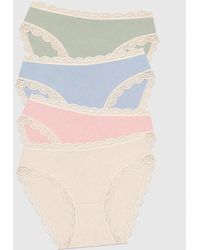 Stripe & Stare - Mid Rise High Leg Knicker Four Pack - Lyst