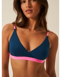 Stripe & Stare - Crossover Bra - Lyst