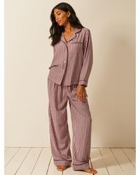 Stripe & Stare - Soft Brushed Woven Pyjama Bottoms - Lyst