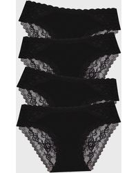 Stripe & Stare - Eco Lace Original Knicker Four Pack - Lyst