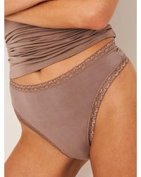 Stripe & Stare - High Waisted Thong - Lyst
