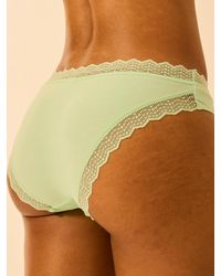 Stripe & Stare - Zigzag Lace Original Knicker - Lyst
