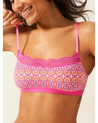 Stripe & Stare - Lace Square Bra - Lyst