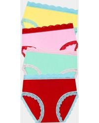 Stripe & Stare - High Rise Knicker Four Pack - Lyst