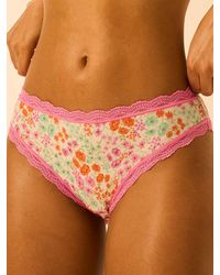 Stripe & Stare - Mid Rise High Leg Knicker - Lyst