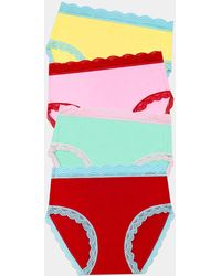 Stripe & Stare - High Rise Knicker Four Pack - Lyst