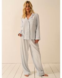 Stripe & Stare - Soft Brushed Woven Pyjama Bottoms - Lyst