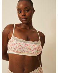 Stripe & Stare - Lace Square Bra - Lyst