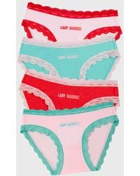 Stripe & Stare - The Original Knicker Four Pack - Lyst