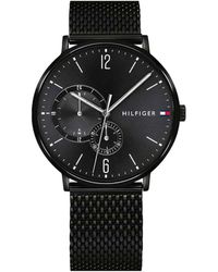 Tommy Hilfiger - Orologio Multifunzione Brooklyn quadrante nero 1791507 - Lyst