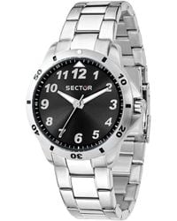 Sector - Orologio solo tempo No Limits Young cinturino e cassa in acciaio argento - Lyst