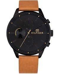 Tommy Hilfiger - Orologio Multifunzione Chase quadrante nero 1791486 - Lyst