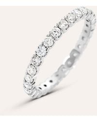 Stroili - Anello Eternity Firmamenti Oro Bianco Diamante - Lyst