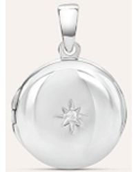 Stroili - Pendente Portafoto Love Beats Argento Rodiato Cubic Zirconia - Lyst