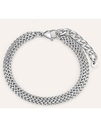 Stroili - Bracciale Catena Man Code Acciaio - Lyst