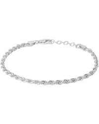 Stroili - Bracciale Catena Silver Collection Argento Rodiato - Lyst