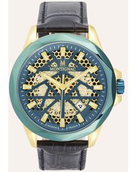 Montignac - Orologio Al Quarzo Round Mow806 - Lyst