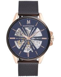 Montignac - Orologio Automatico Round Mope19a08 - Lyst