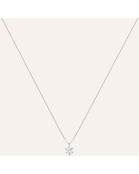 Stroili - Collana Punto Luce Claire Oro Bianco Cubic Zirconia - Lyst